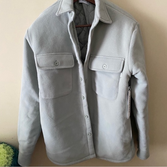 Aritzia Tna Polar Shirt Jacket - Picture 4 of 6